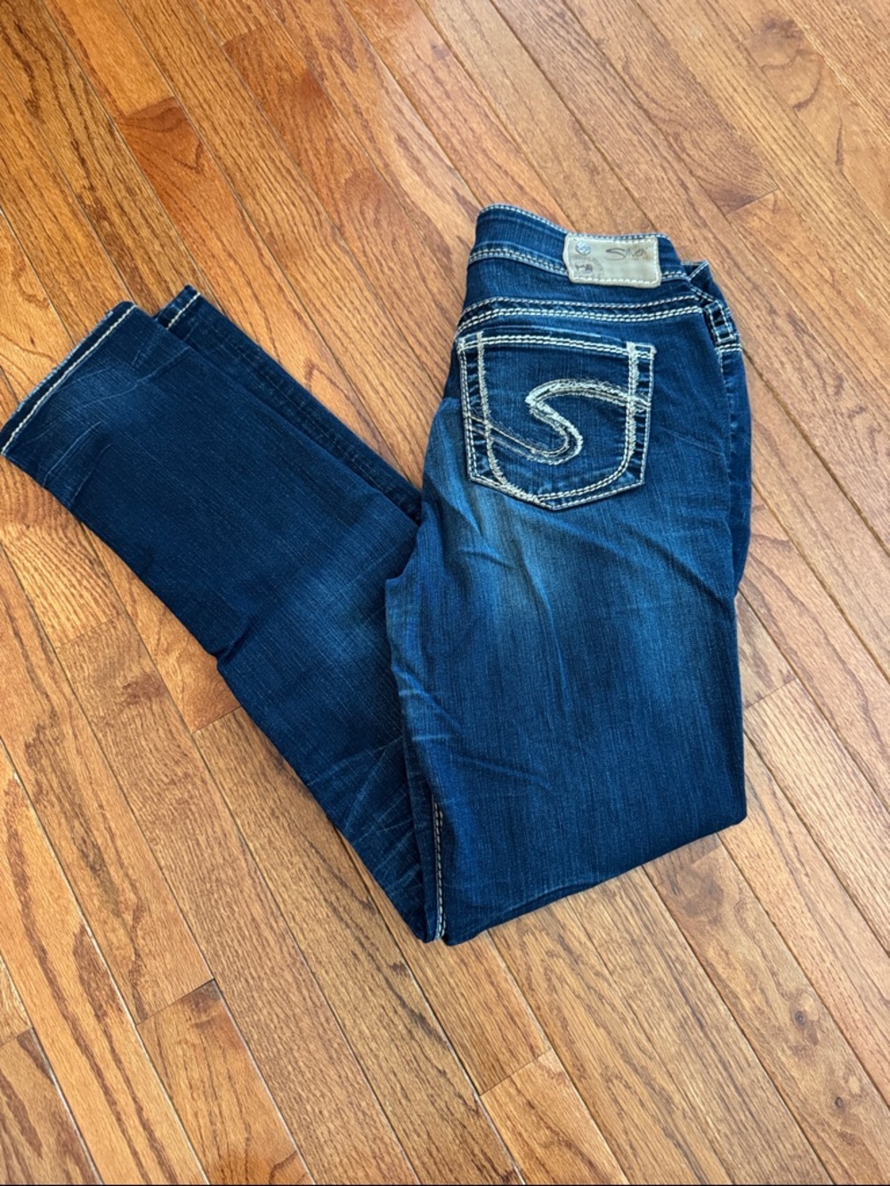 Silver Women's Dark Blue Denim Skinny Jeans